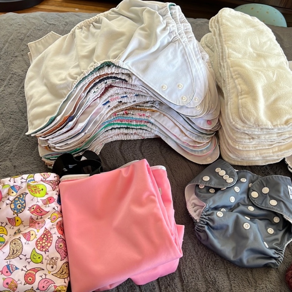 14 Nora’s nursery cloth diapers